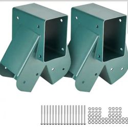 Middle Swing Set Brackets Heavy-Duty Carbon Steel Swing Set Hardware DIY Bracket ‎Cyan Swing Set Kit (2-Pieces)