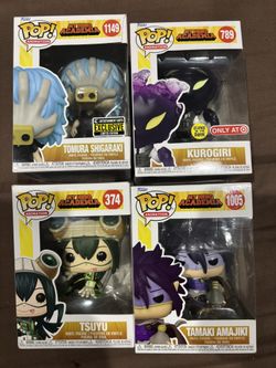 My Hero Academia Funko Pop Set Of 4