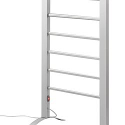 Pursonic TW300 6-Bar Freestanding or Wall Mountable Towel Warmer,Silver