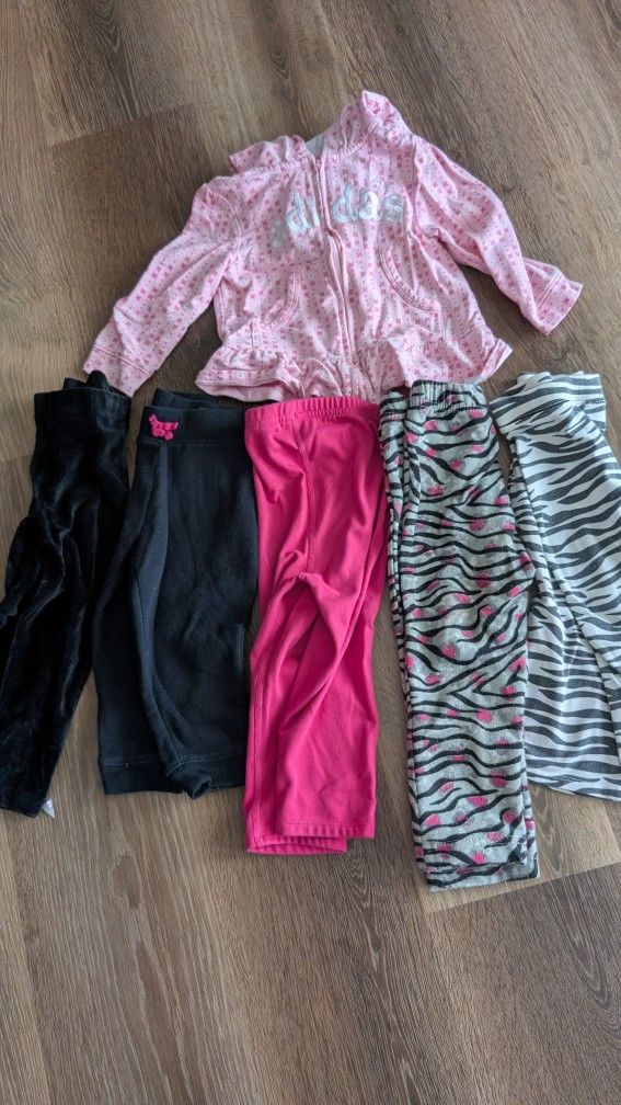 18 Months Girls Pants And Jacket