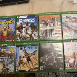Video Game Lot - Xbox One, Nintendo Switch, Nintendo 3ds