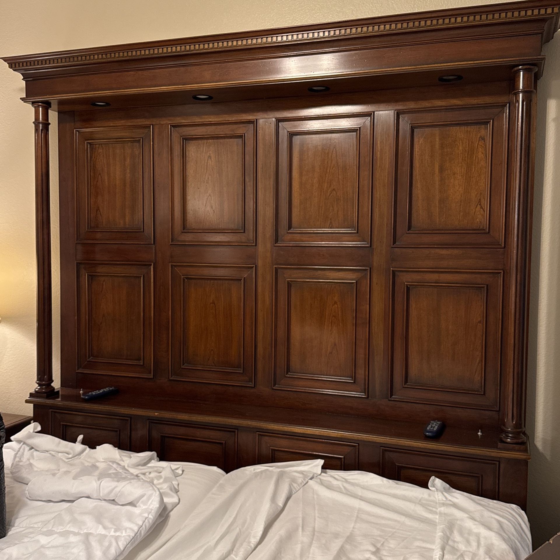 Wood King Headboard