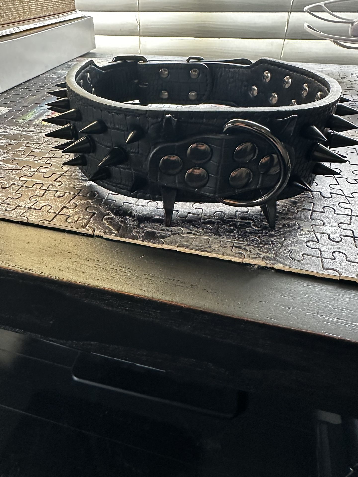 Spike Collar - Heavy Duty - Medium Or Large Dog