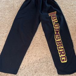EUC Bloomsburg University Unisex Sweatpants, size Small