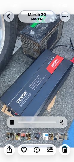 vevor 5000 watt inverter dc to ac