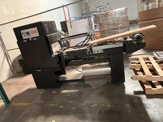 L-Bar Sealer and Shrink Tunnel combination system