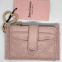 Juicy Couture Wallet, Heartless Tab Elongated Credit Card Case ID Wallet - Pink
