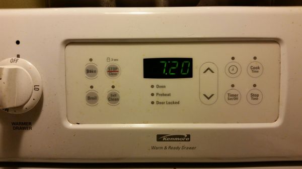 Kenmore Gas Range With Warm And Ready Drawer Arm Designs