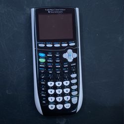 TI-84 Plus C Silver Edition Calculator