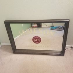 Jameson Whiskey Collectible Bar Mirror