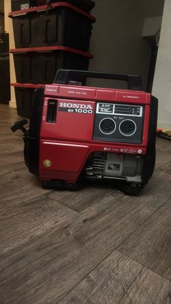 Honda Ex1000 Generator