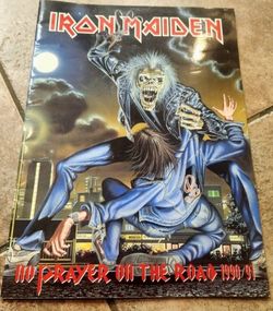 Iron Maiden Tour Program – Vintage Metal Memorabilia!