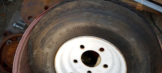 Assorted Small Trailer Tires