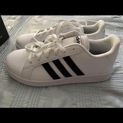 Adidas Kids' Grand Court White/Black 