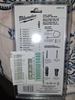 Selling my 400 amp clanp meter brand new asking 50 for it if anyone is in need for one thanks