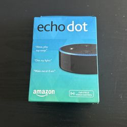 Amazon Echo Dot (2nd Generation) New Sealed 