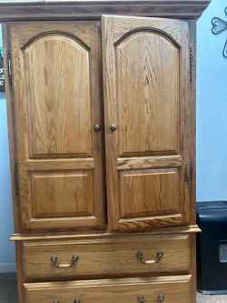 Oak Cabinet