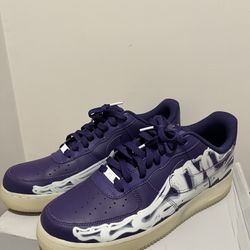 Nike Air Force 1 Low ‘Purple Skeleton’