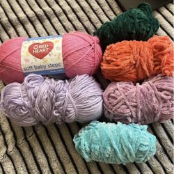 6 Yarn Wads