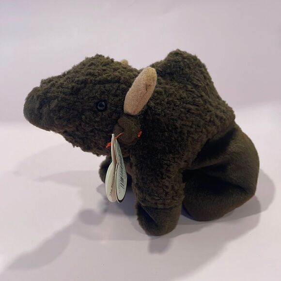 Roam 1998 Ty Beanie Baby Brown Bison (Retired) in excellent condition 9”…