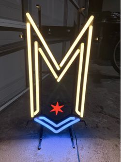Maplewood brewery neon sign
