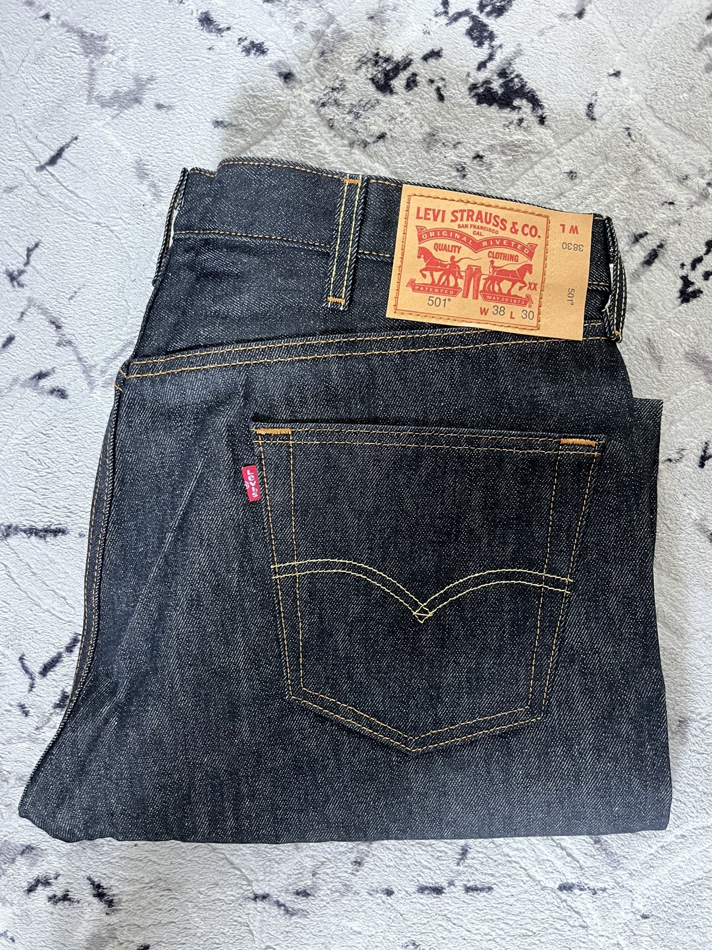 New Black 501s Jeans
