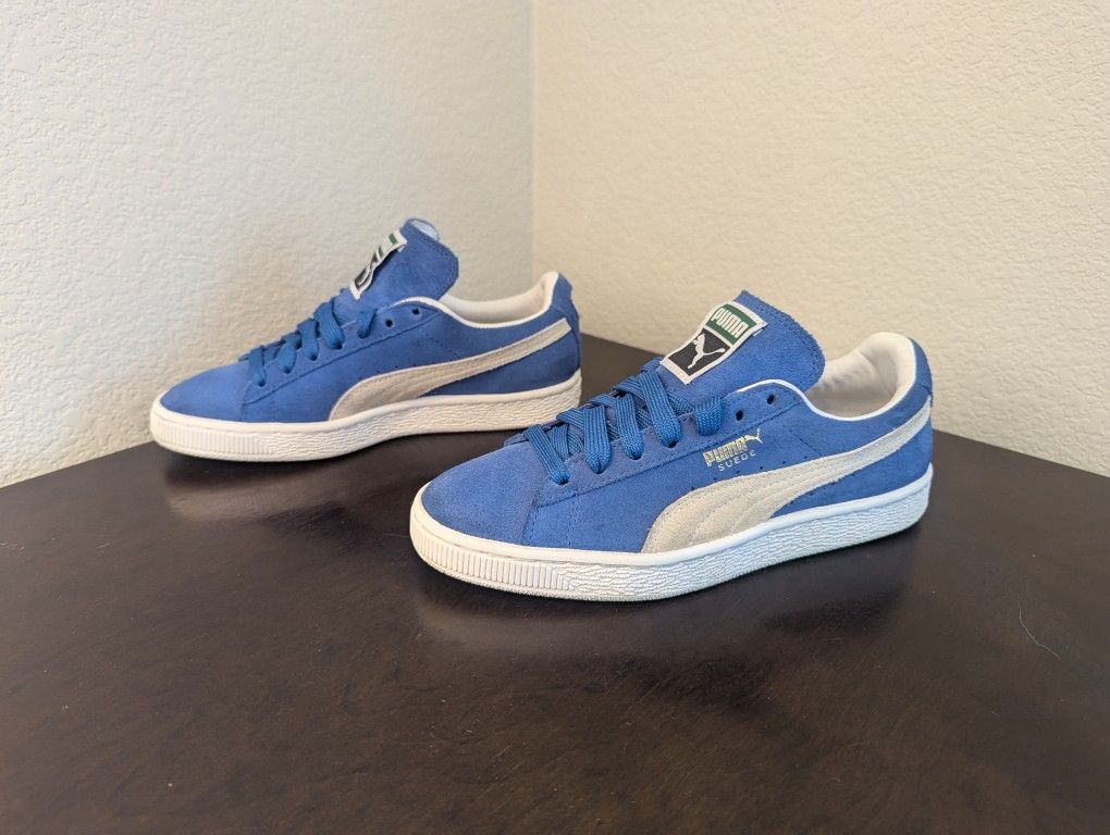 Puma Suede Classic  Sneakers Blue 362213-64 Size Women's Size 7