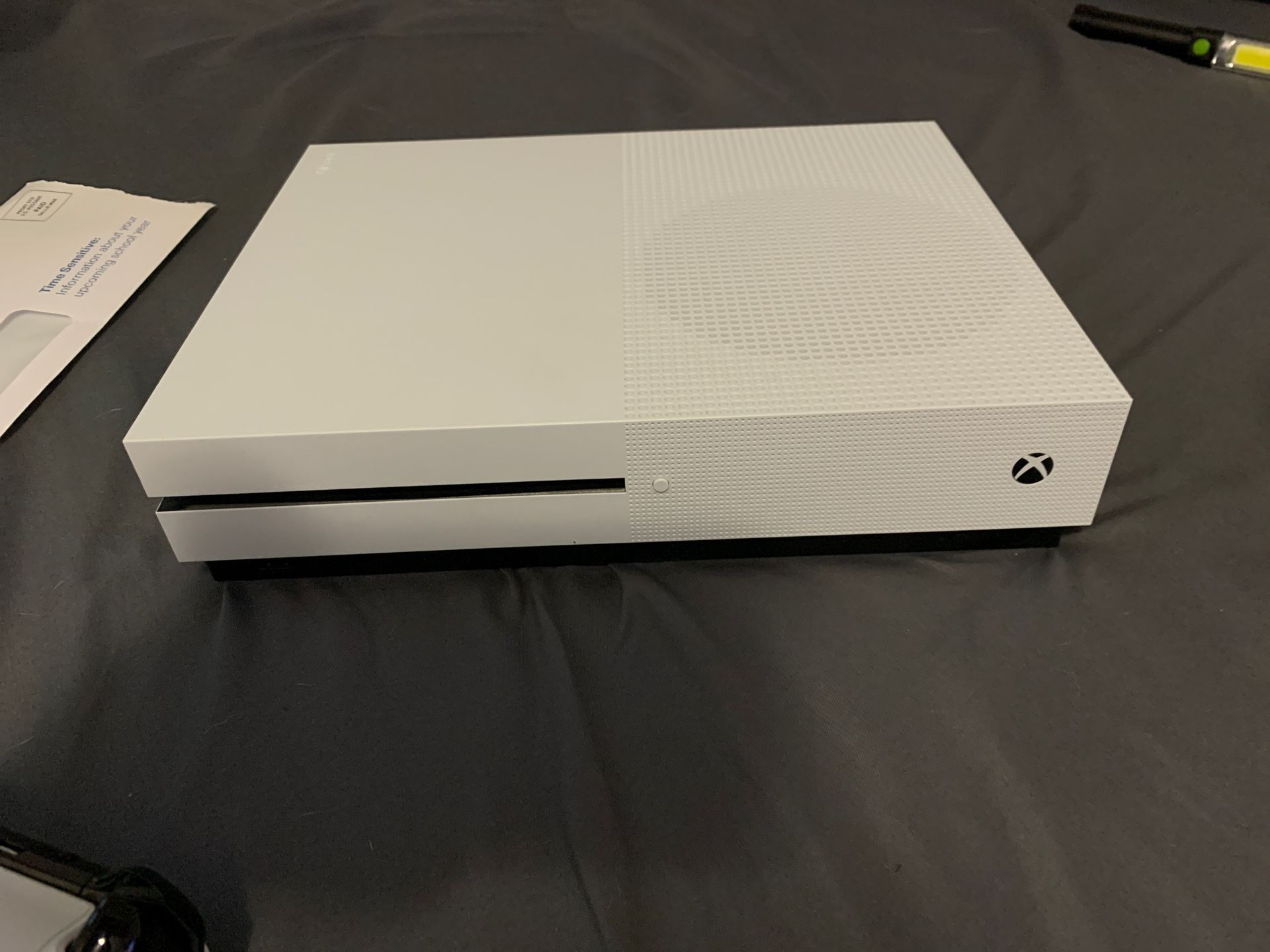 XBox One plus control and cords included