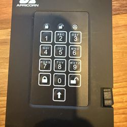 Aegis Fortress Encrypted Hard Drive - 1Tb