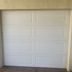 GARAGE DOOR WITH OPENER