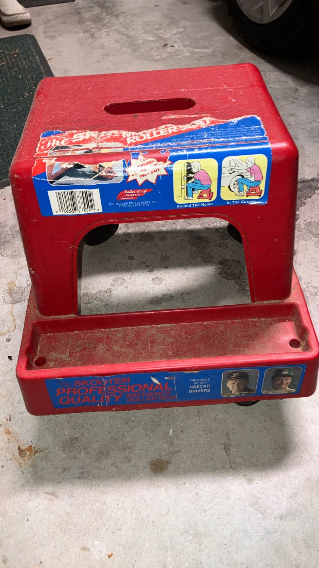 Workshop Roller Seat