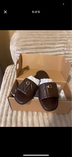 Coach sandals