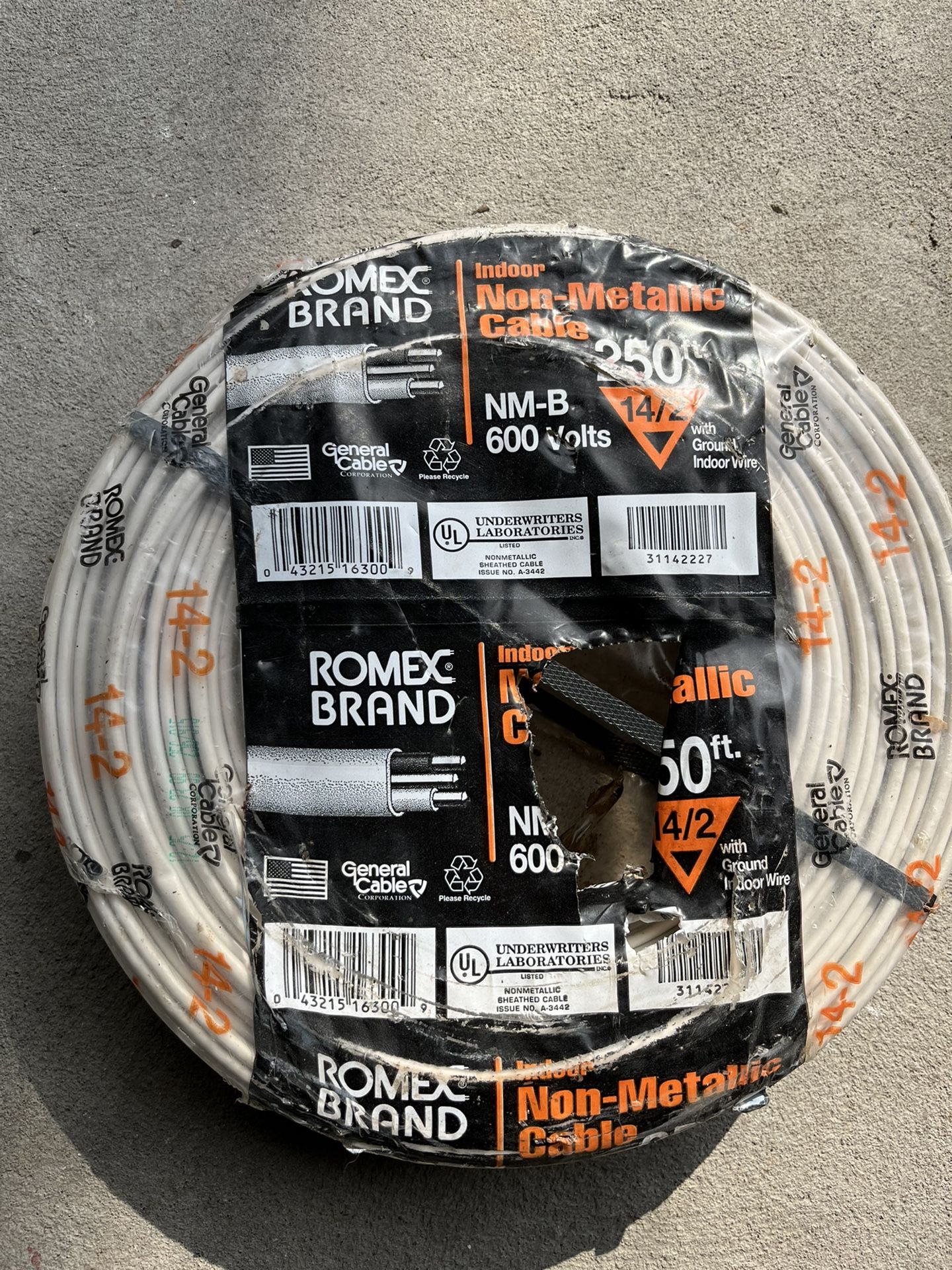 Romex Cable (dicounted)