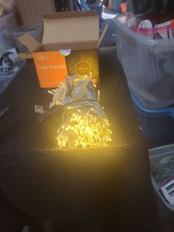 Curtain string lights 120v. New