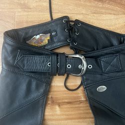 Women’s Harley Davidson Leather Chaps