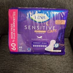 TENA Overnight Extra Coverage Sensitive Care