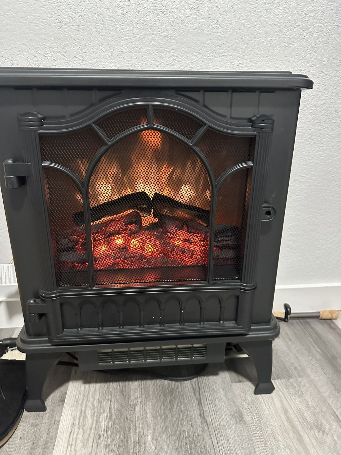 Small Fireplace With Heater