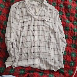 New York & company shirt size Xl