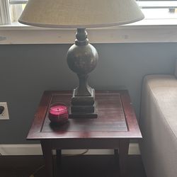 Lamp And table