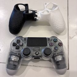 PS4 controller with cover