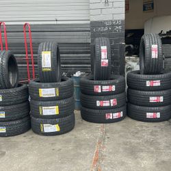 225-60R17 Brand New Tire Set 