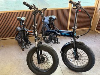 Rad mini and lectric foldable e-bikes with accessories