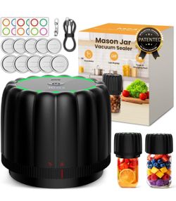 Electric Mason Jar Vacuum Sealer Kit – Brand New