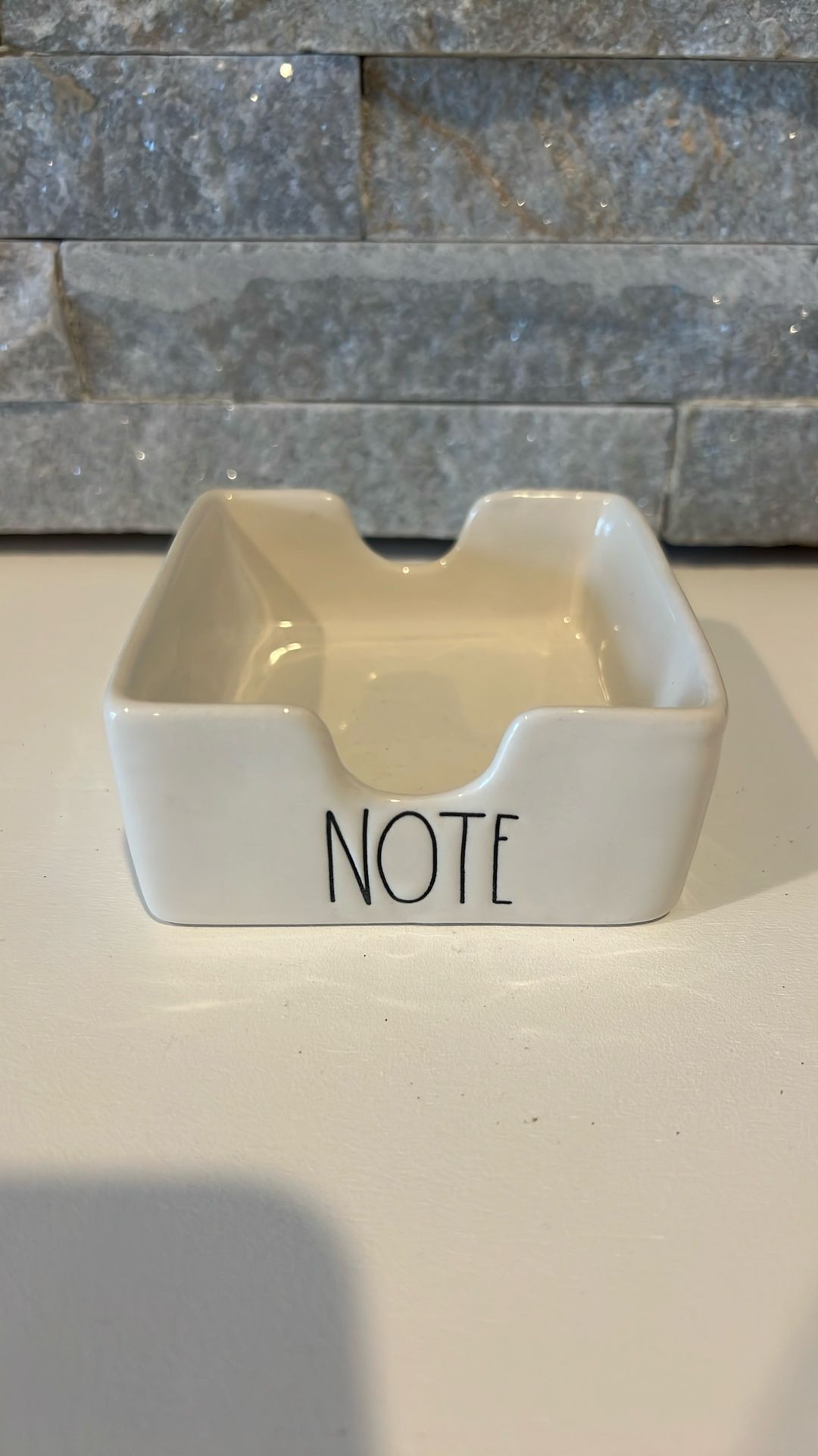 Rae Dunn NOTE Holder