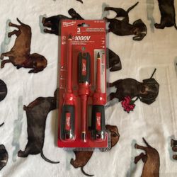 Milwaukee 1000v Insulated Screwdriver Set