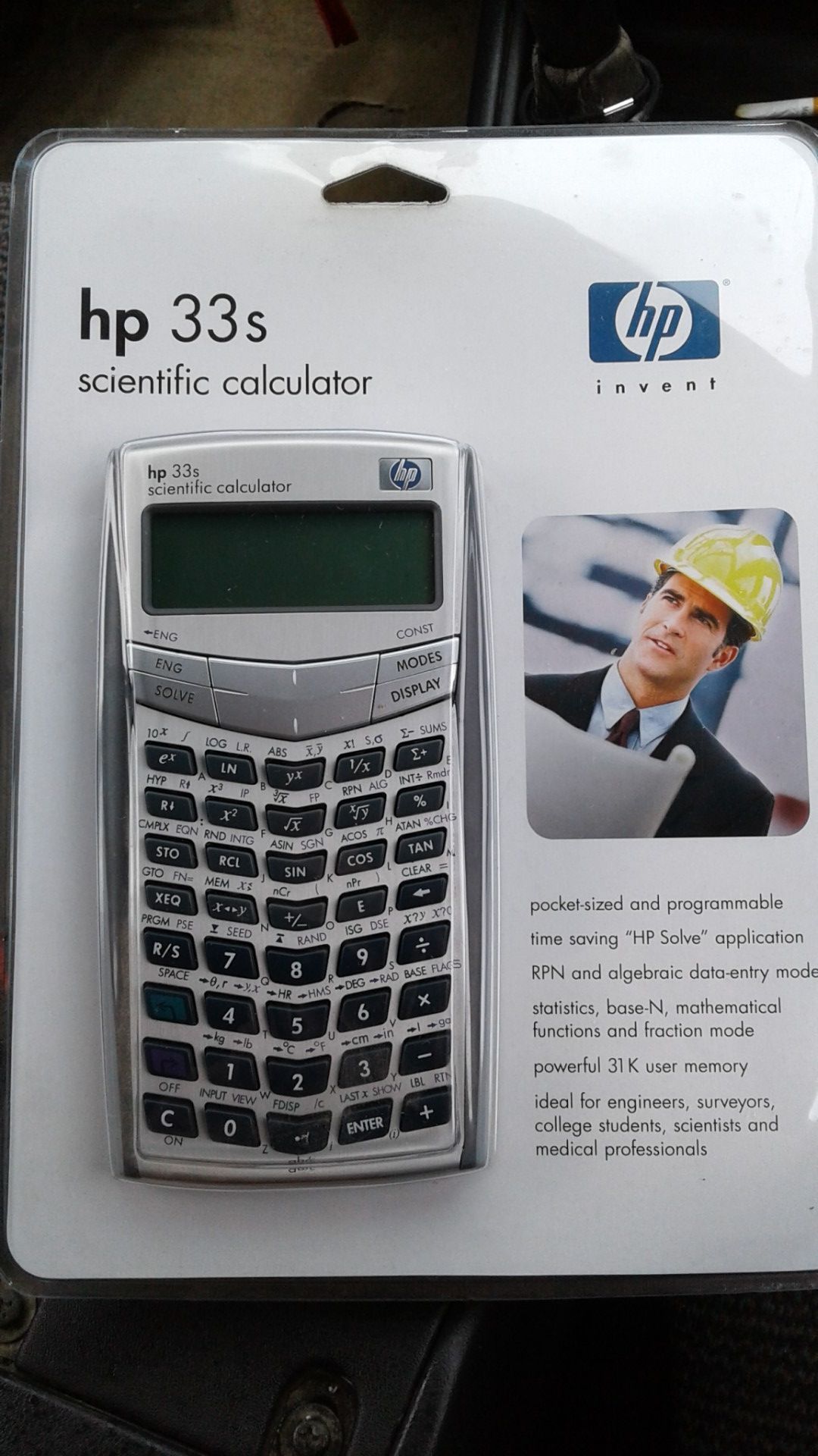 HP 33s scientific calculator brand new