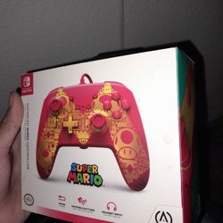 NS Super Mario Wired Controller