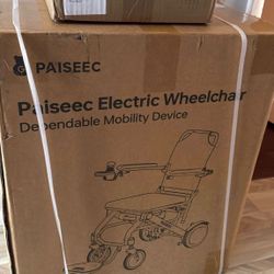 Paiseec Q3 Lightweight Electric Wheelchair With 2 Batteries