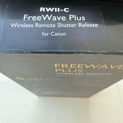 Free wave plus wireless remote shutter release for canon