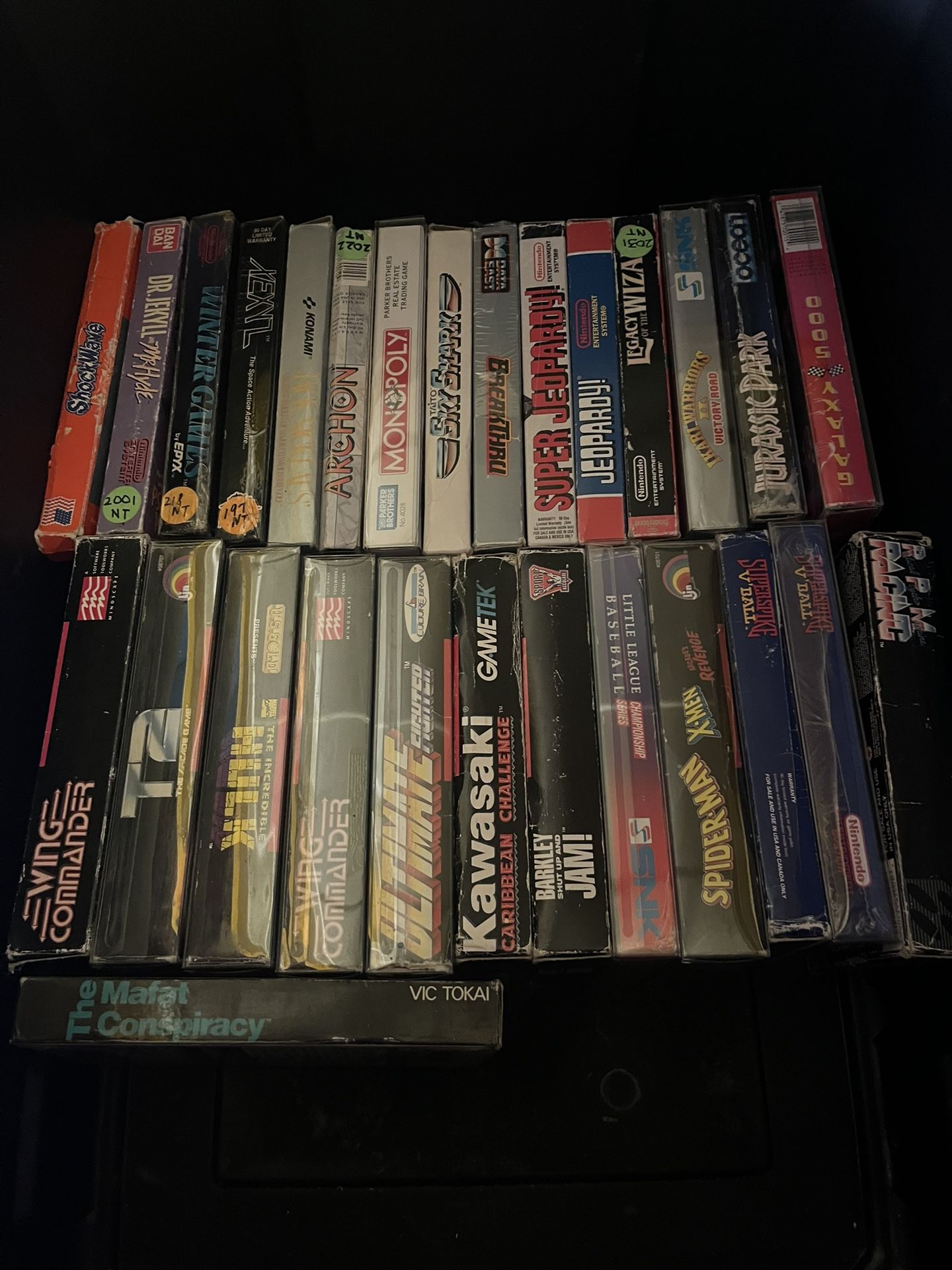 Boxed SNES NES Nintendo Video games